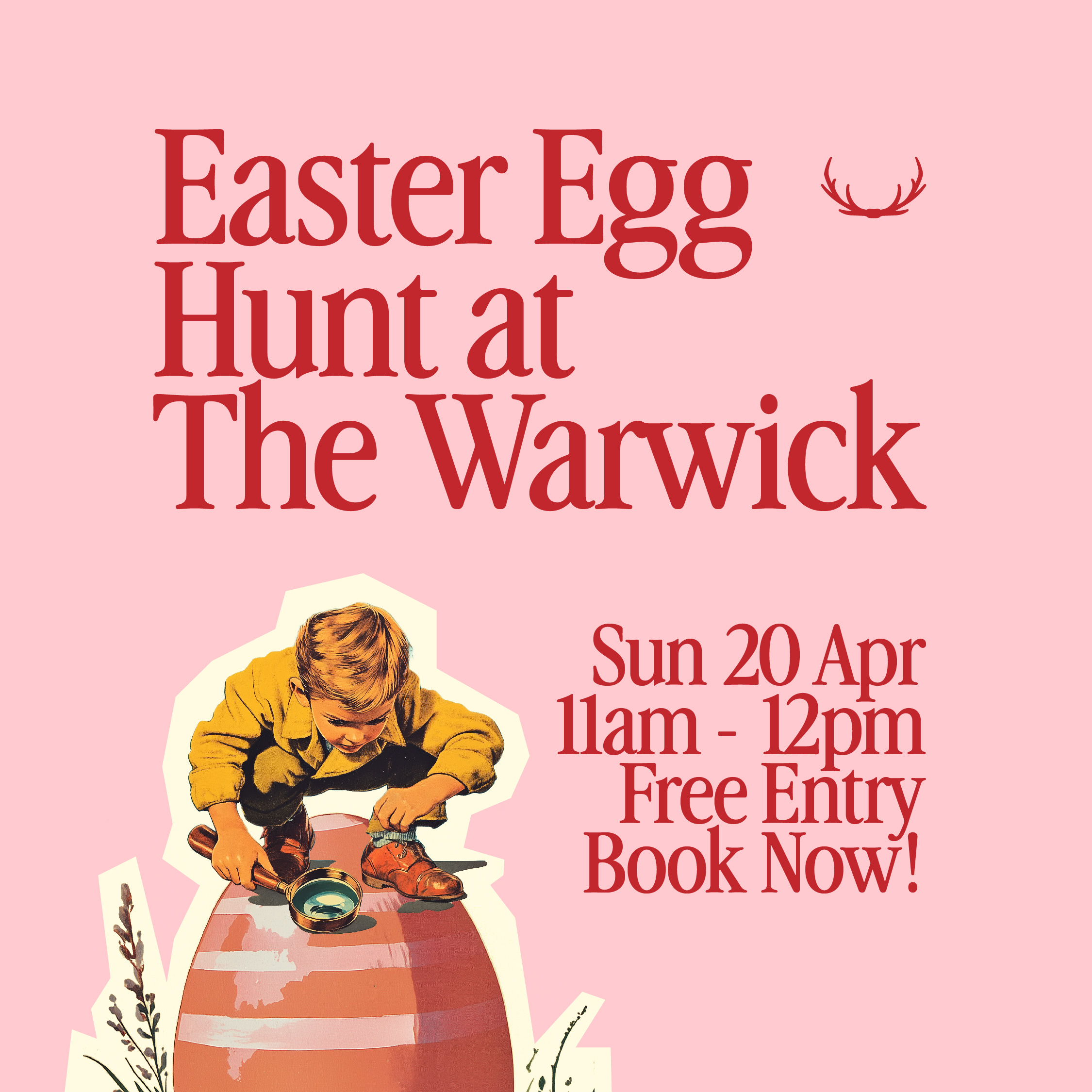 Easter Egg Hunt at The Warwick